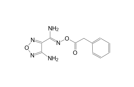 1,2,5-oxadiazole-3-carboximidamide, 4-amino-N'-[(2-phenylacetyl)oxy]-