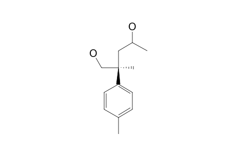 (2R)-2-METHYL-2-(4-METHYLPHENYL)-PENTANE-1,4-DIOL;DIASTEREOMER-#1