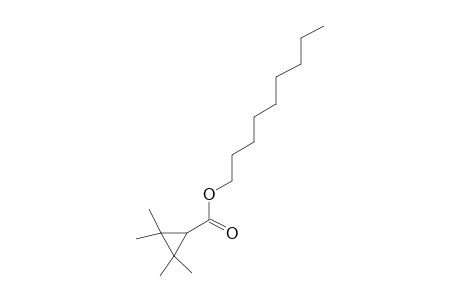 2,2,3,3-Tetramethylcyclopropanecarboxylic acid, nonyl ester