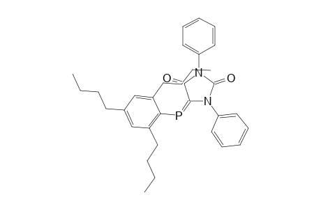 (E)-1,3-Diphenyl-5-(2,4,6-tri-butylphenylphosphinidene)imidazolidine-2,4-dione