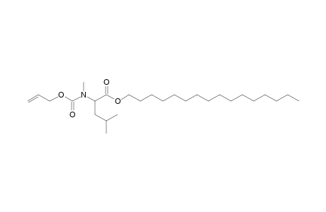 L-Leucine, N-allyloxycarbonyl-N-methyl-, hexadecyl ester