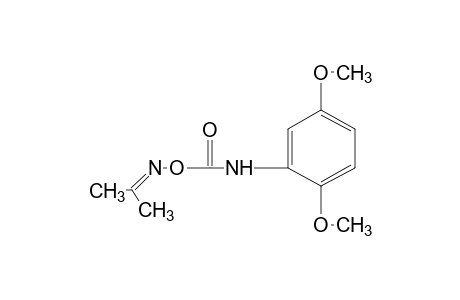 acetone, O-[(2,5-dimethoxyphenyl)carbamoyl]oxime