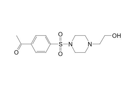 1-(4-([4-(2-Hydroxyethyl)-1-piperazinyl]sulfonyl)phenyl)ethanone