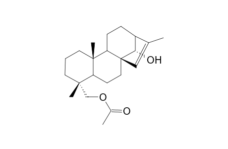 ent-19-Acetoxy-14.alpha.-hydroxy-kaur-15-ene