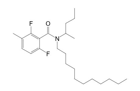 Benzamide, 2,6-difluoro-3-methyl-N-(2-pentyl)-N-undecyl-