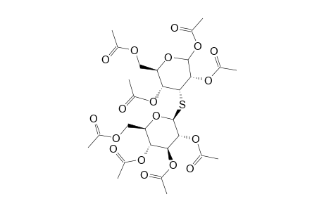 1,2,4,6-TETRA-O-ACETYL-3-S-(2,3,4,6-TETRA-O-ACETYL-BETA-GLUCOPYRANOSYL)-3-THIO-ALPHA/BETA-D-ALLOPYRANOSE