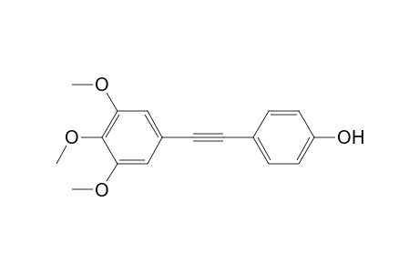 4-[2-(3,4,5-Trimethoxyphenyl)ethynyl]phenol