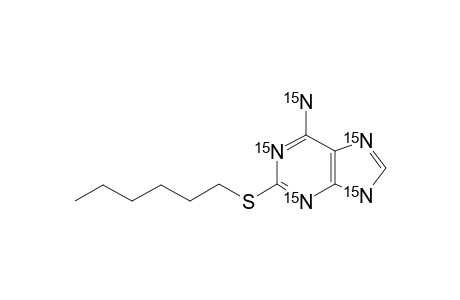 (15)N-2-HEXYLTHIOETHER-ADENINE