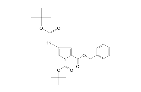 4-(Carboxyamino)pyrrol-1,2-dicarboxylic acid, 2-benzyl di-tert-butyl ester