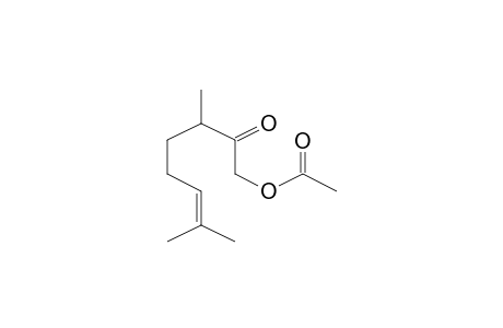 (3,7-dimethyl-2-oxidanylidene-oct-6-enyl) ethanoate