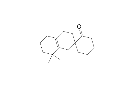 8,8-Dimethyl-1,2,3,4,5,6,7,8-octahydronaphthalene-2-spiro-1'-cyclohexan-2'-one