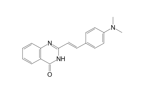 (E)-2-[4-(Dimethylamino)-styryl]-quinazolin-4(3H)-one