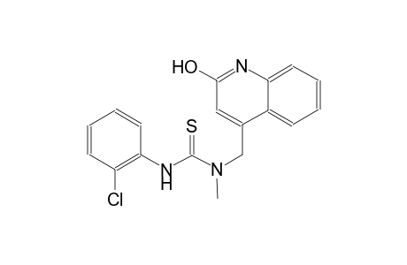 thiourea, N'-(2-chlorophenyl)-N-[(2-hydroxy-4-quinolinyl)methyl]-N-methyl-