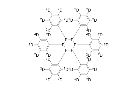 Hexaphosphorinane, hexa(phenyl-D5)-