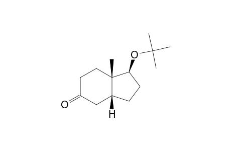 (1S,3AR,7AS)-1-(tert-BUTOXY)-7A-METHYL-3A,4,5,6,7,7A-HEXAHYDROINDAN-5-ONE