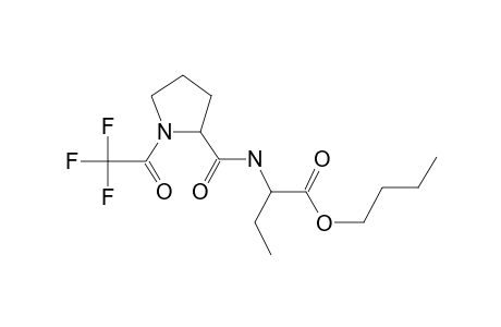 N-trifluoroacetyl-L-prolyl-.beta.-aminobutyric acid butyl ester