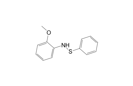 N-(2-Methoxyphenyl)-S-phenylthiohydroxylamine