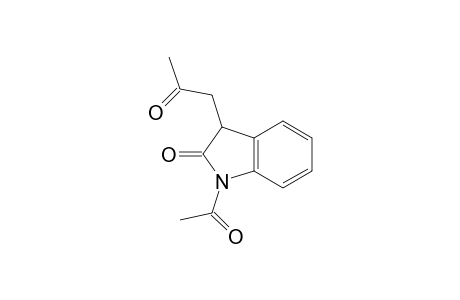 3-Acetonyl-1-acetyl-indol-2(3H)-one