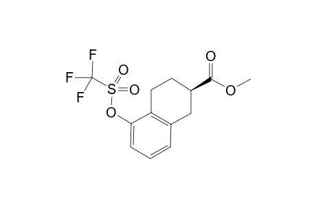 (2R)-Methyl 5-(trifluoromethanesulfonyloxy)-1,2,3,4-tetrahydro-2-naphthoate