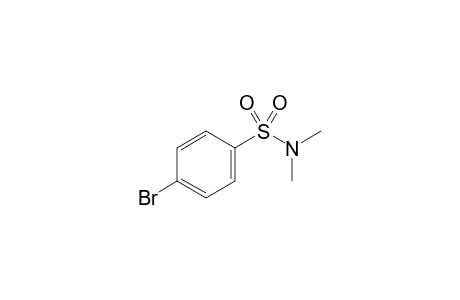 p-bromo-N,N-dimethylbenzenesulfonamide