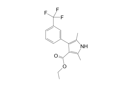 Ethyl 2,5-dimethyl-4-(3'-(trifluoromethyl)phenyl)-1H-pyrrole-3-carboxylate