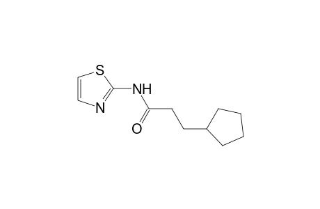 3-Cyclopentyl-N-thiazol-2-yl-propionamide