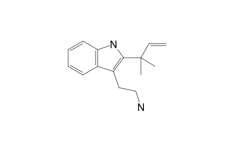 2-[2-(2-Methylbut-3-en-2-yl)-1H-indol-3-yl]ethanamine