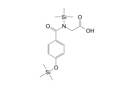 2-[trimethylsilyl-(4-trimethylsilyloxybenzoyl)amino]acetic acid