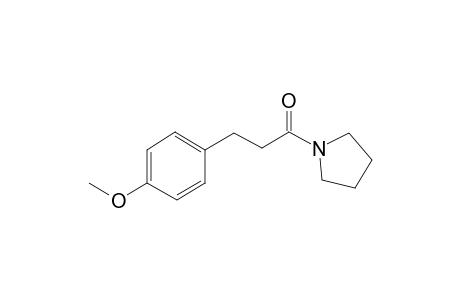 Pyrrolidine, 1-[3-(4-methoxyphenyl)-1-oxopropyl]-