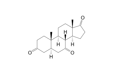 5.alpha.-Androstane-3,7,17-trione