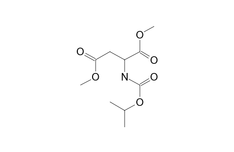 L-Aspartic acid, N-isopropyloxycarbonyl-, dimethyl ester