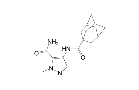 4-[(1-adamantylcarbonyl)amino]-1-methyl-1H-pyrazole-5-carboxamide