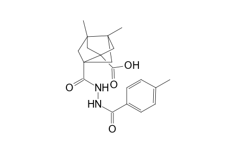 3,7-Dimethyl-5-{2-[(4-methylbenzoyl)hydrazino]carbonyl}tricyclo[3.3.0.0(3,7)]octane-1-carboxylic acid