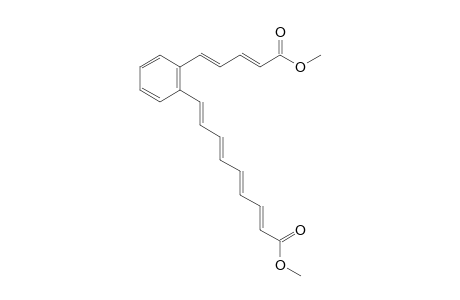 (2E,4E,6E,8E)-9-[2-[(1E,3E)-5-keto-5-methoxy-penta-1,3-dienyl]phenyl]nona-2,4,6,8-tetraenoic acid methyl ester