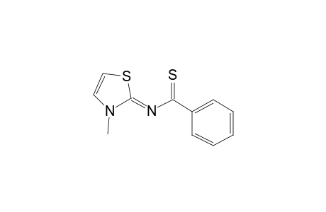 Thiazoline, 3-methyl-2-thiobenzoylimino-