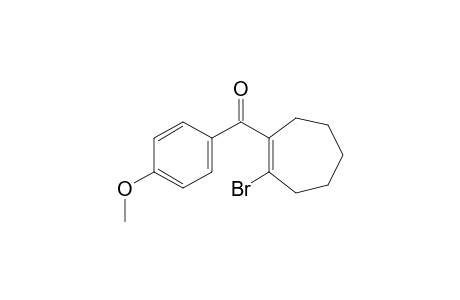 (2-Bromocyclohept-1-enyl)(4-methoxyphenyl)methanone