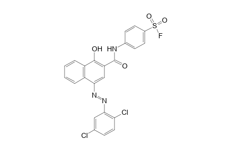 4-[(2,5-dichlorophenyl)azo]-4'-(fluorosulfonyl)-1-hydroxy-2-naphthanilide