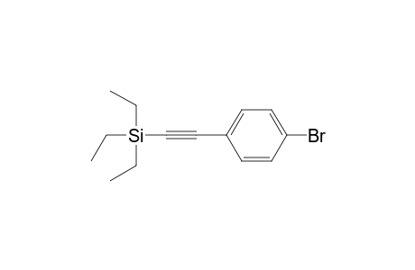 Triethyl(4-bromophenylethynyl)silane