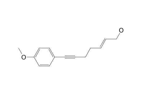 (2E)-7-(4'-Methoxyphenyl)hept-2-en-6-yn-1-ol