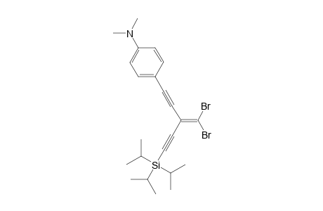 3-(Dibromomethylidene)-1-[4-(dimethylamino)phenyl]-5-(triisopropylsilyl)penta-1,4-diyne