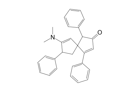 7-Dimethylamino-1,4,8-tri(phenyl)spiro[4.4]nona-3,6-dien-2-one