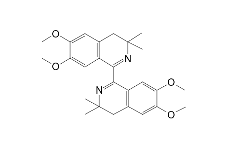 1-(6,7-dimethoxy-3,3-dimethyl-4H-isoquinolin-1-yl)-6,7-dimethoxy-3,3-dimethyl-4H-isoquinoline