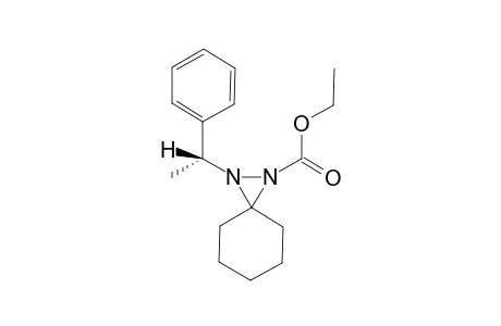 Ethyl 2-(1-phenylethyl)spiro[diaziridine-3,1'-cyclohexane]-1-carboxylate