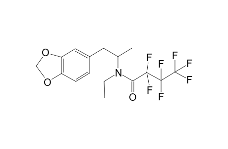 N-(1-(benzo[d][1,3]dioxol-5-yl)propan-2-yl)-N-ethyl-2,2,3,3,4,4,4-heptafluorobutanamide