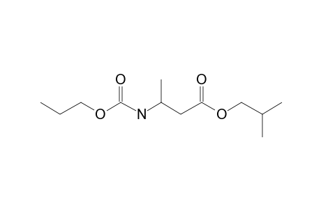 3-Aminobutyric acid, N-propoxycarbonyl-, isobutyl ester