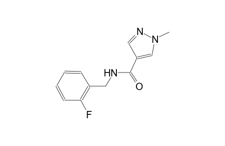 N-(2-fluorobenzyl)-1-methyl-1H-pyrazole-4-carboxamide