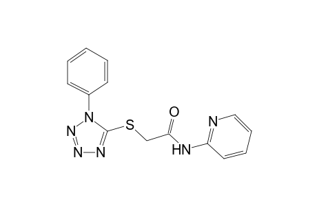 2-[(1-Phenyl-1H-tetraazol-5-yl)sulfanyl]-N-(2-pyridinyl)acetamide