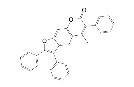 5-methyl-2,3,6-triphenyl-7H-furo[3,2-g][1]benzopyran-7-one