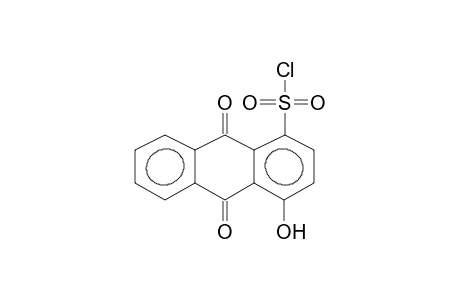 1-HYDROXY-4-CHLOROSULPHONYLANTHRAQUINONE