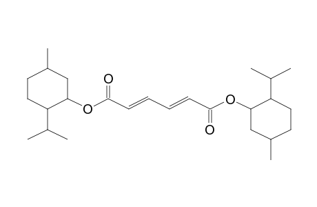 (2E,4E)-hexa-2,4-dienedioic acid bis(5-methyl-2-propan-2-ylcyclohexyl) ester
